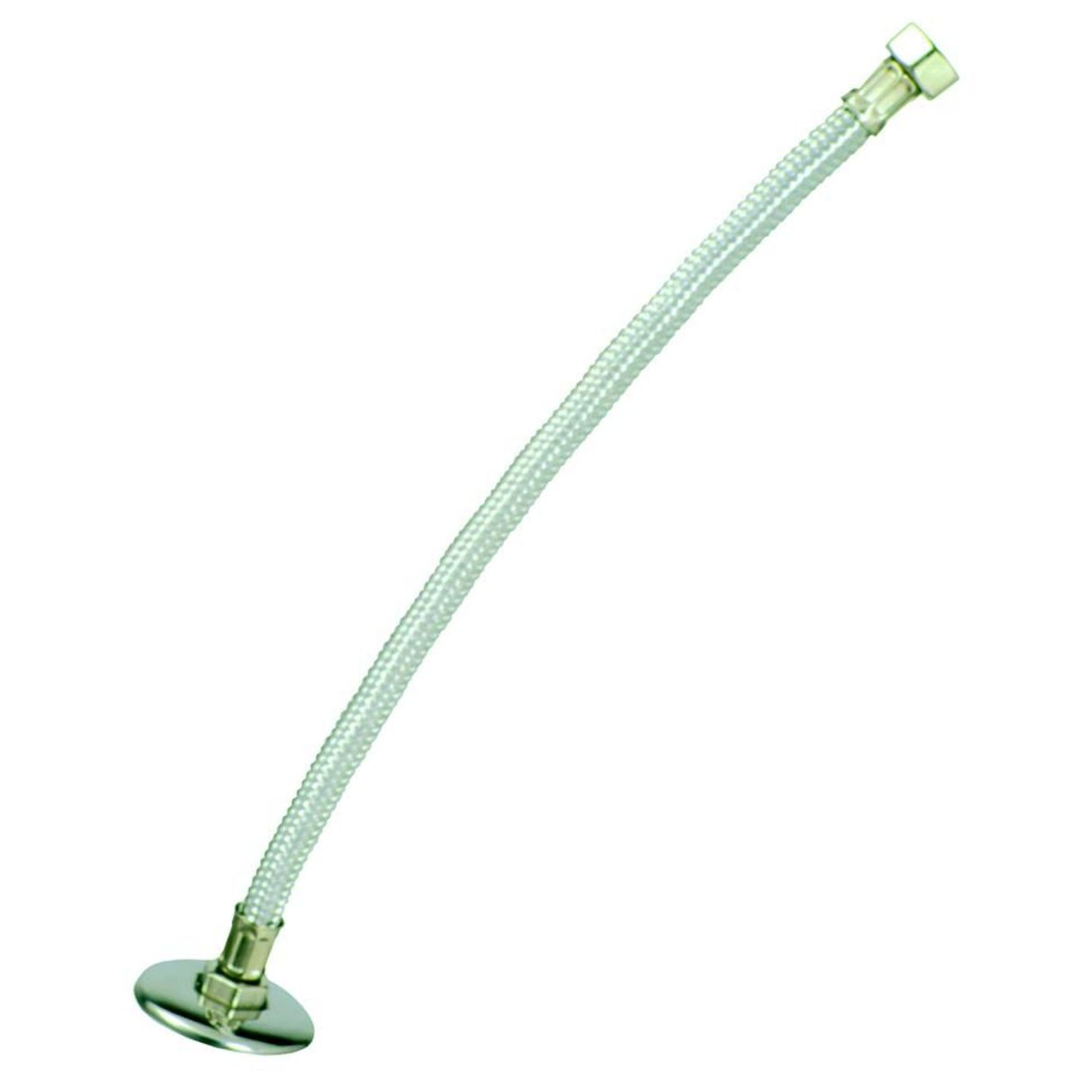Flexível Trançado Alta Pressão 1/2 30cm Cromado, marca Clodal - Foto Principal