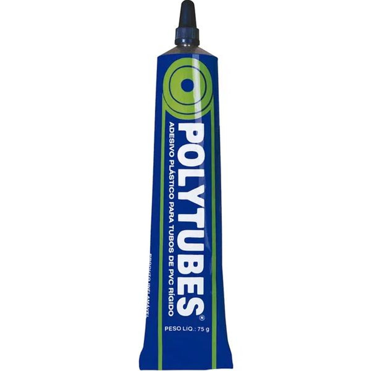 Polytubes Adesivo Plástico Para Tubos De Pvc Rígido 75G - Sem Cartucho, marca Pulvitec - Foto Principal