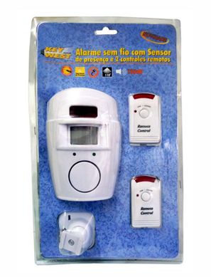 Alarme sem Fio com 2 Controles Dni 6060