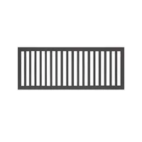 Grelha Ferro Reta, 30x50