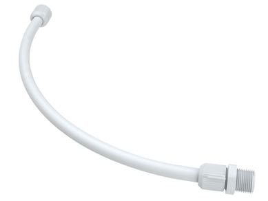 Engate Flexvel gua Fria PVC Branco 1/2