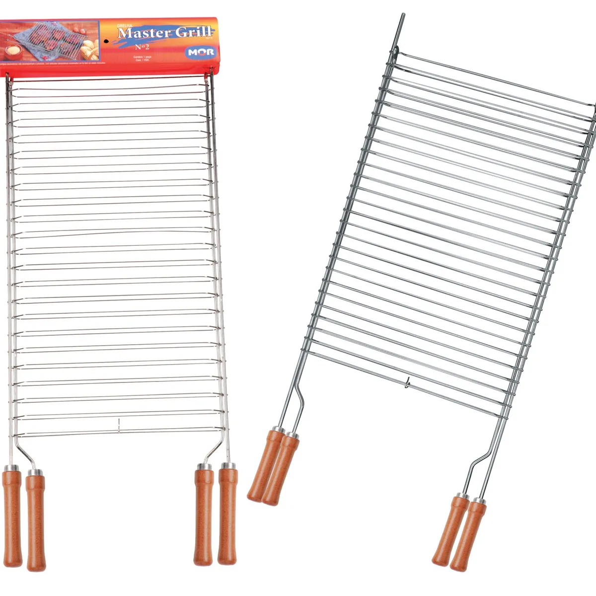 Grelha Mastergrill N.2, Aço, marca Mor - Foto Principal