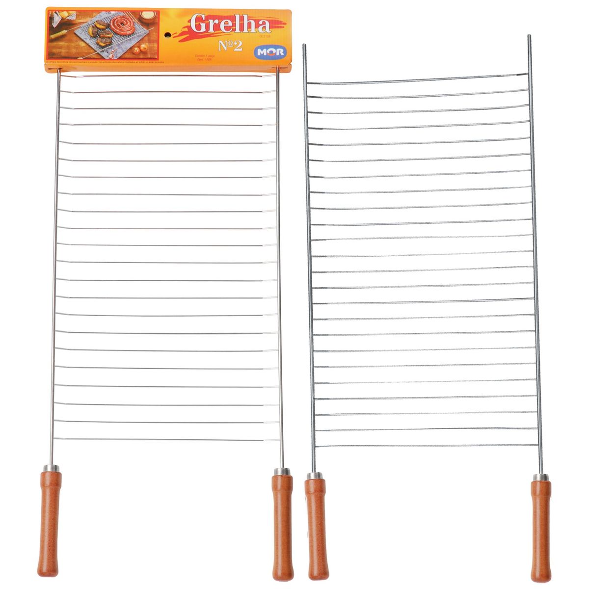Grelha Simples N.22, Aço, marca Mor - Foto Principal