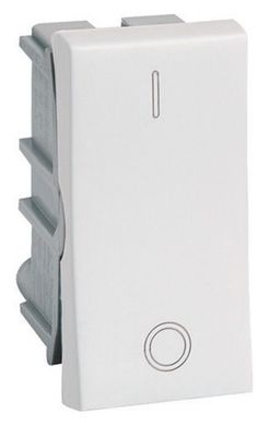 Mdulo Interruptor Bipolar Simples 10A Pialplus Branca Bivolt