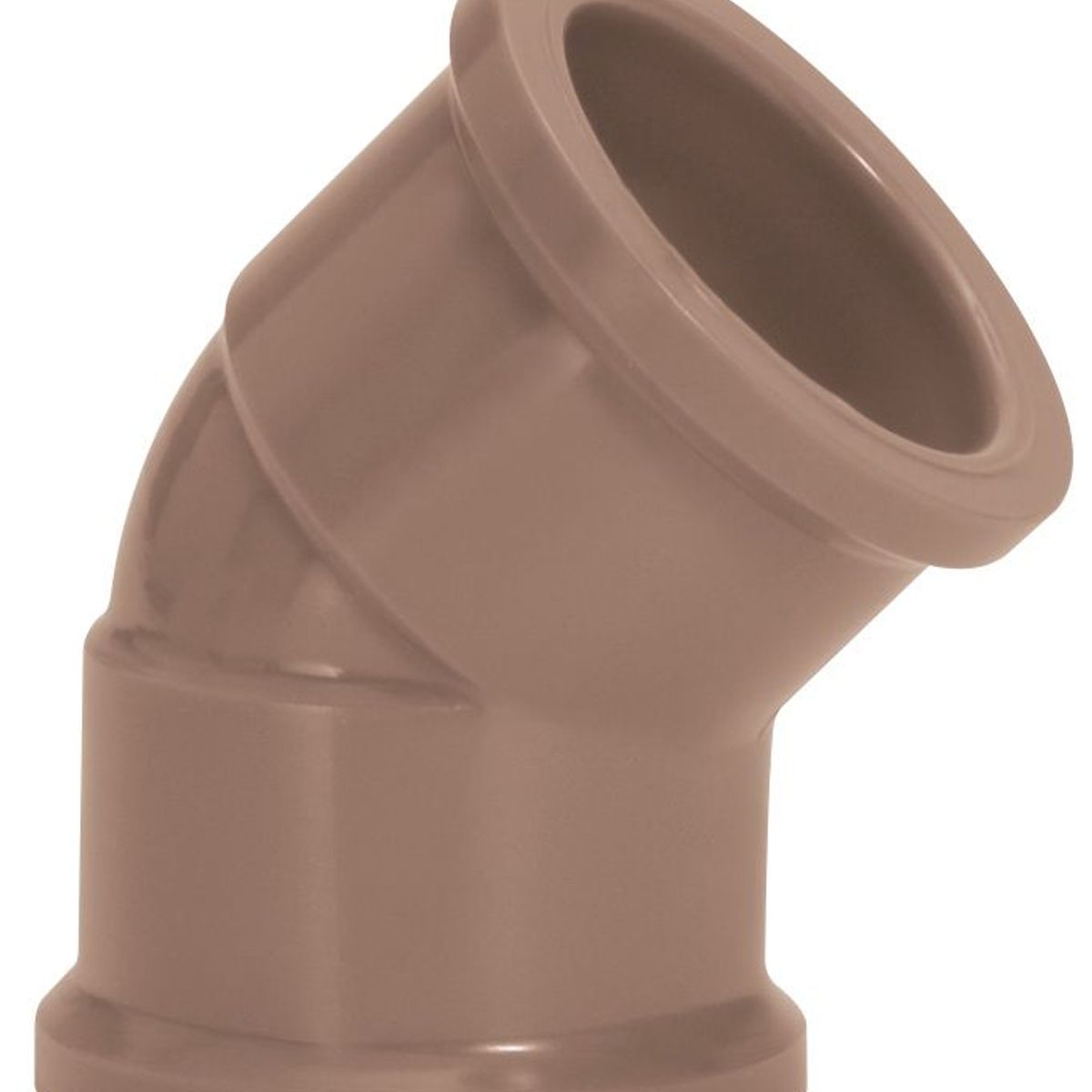 Joelho 45° Soldável Água Fria marrom 32", marca Amanco - Foto Principal