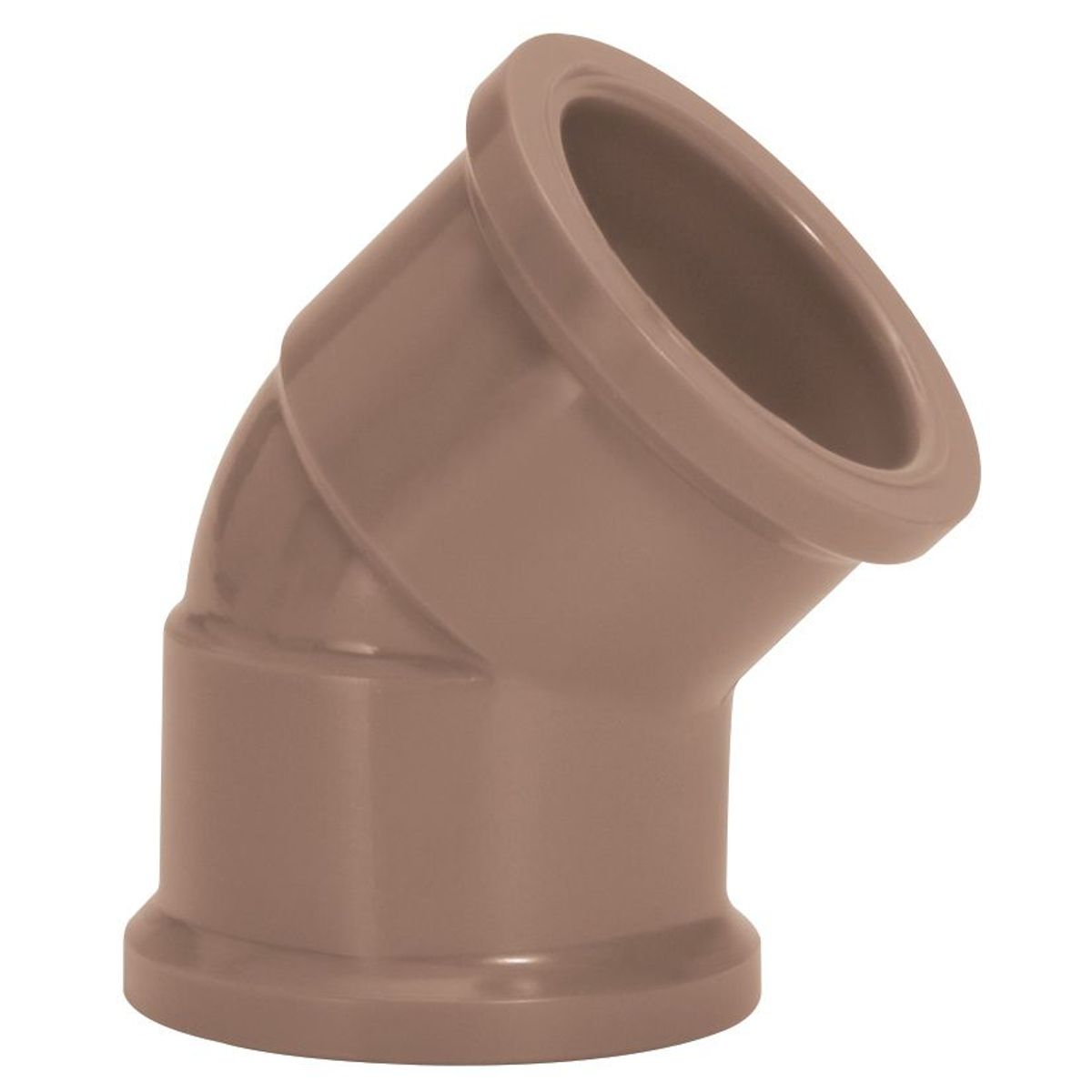 Joelho 45° Soldável Água Fria marrom 32", marca Amanco - Foto Principal