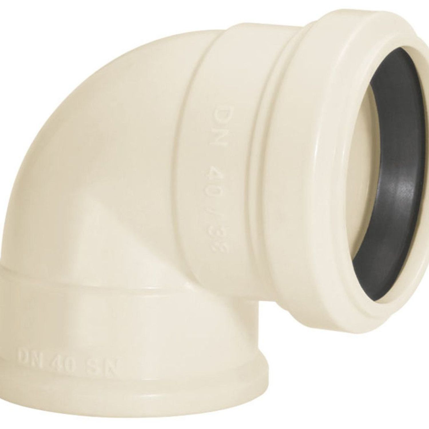 （KOUBO）Goodmans audiom 90　46cm 18インチ Joelho 90° Esgoto Branco 40X38mm | Sodimac