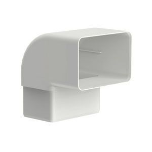 Joelho 90 Retanhular Aquapluv Style 10x6,5cm Branco