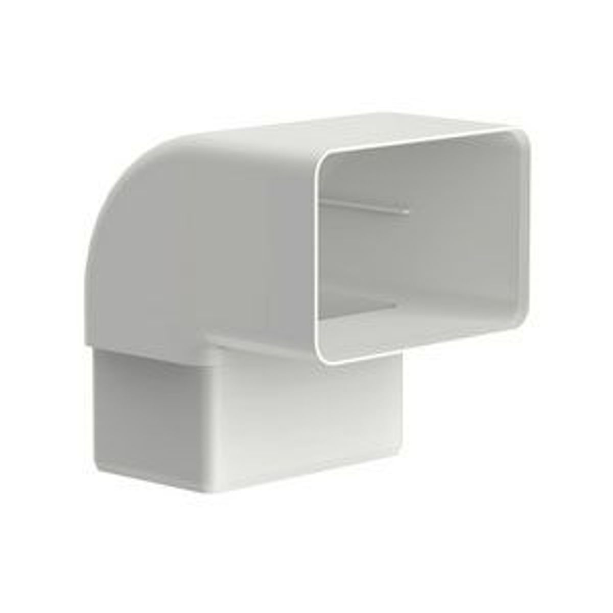 Joelho 90 Retanhular Aquapluv Style 10x6,5cm Branco, marca Tigre - Foto Principal