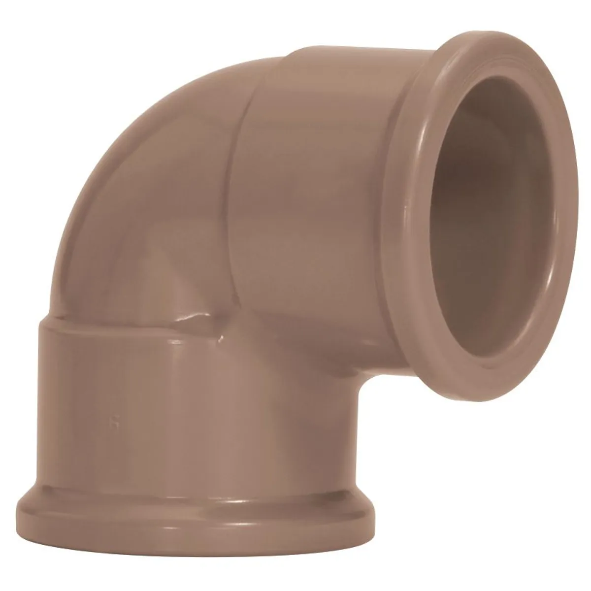 Joelho 90° Soldável Água Fria marrom 25", marca Amanco - Foto Principal