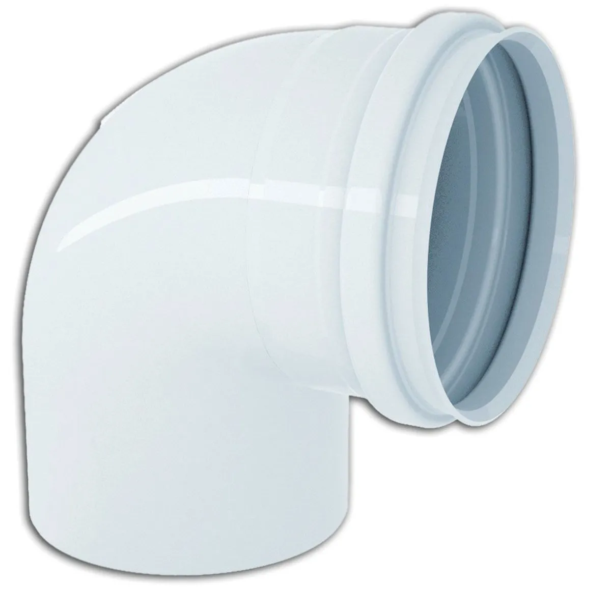 Joelho 90° Esgoto Branco 100mm, marca Tigre - Foto Principal