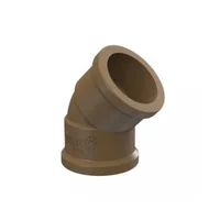 Joelho 45° Soldável Água Fria marrom 60"
