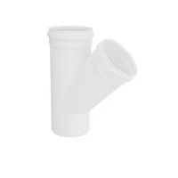 Junção Simples Esgoto Branco 50mm