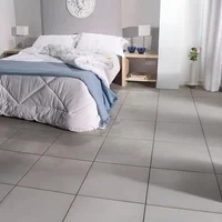 Porcelanato Acetinado Esmaltado Cinza 60X60cm Portobello Bold Caixa 1,46m² Cimento Cinza
