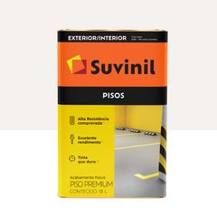 Tinta para piso Branco Fosco Piso Premium 18L Suvinil