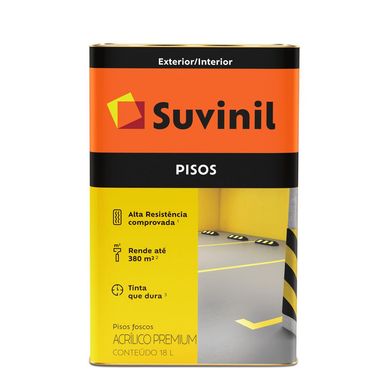 Tinta Fosco Exterior e Interior Piso 18L Concreto