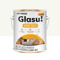 Tinta Fosco Interior Glasurit Econômico 3,6L Branco Neve