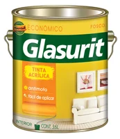 Tinta Fosco Interior Glasurit Econômico 3,6L Branco