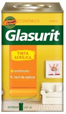 Glasurit Tinta Acrilica Economica Fosco Trevo Da Sorte 18L