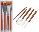 Kit Churrasco Quatro, Cromado