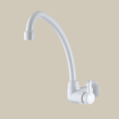Torneira Cozinha Parede F31 1168 Bric, Branco