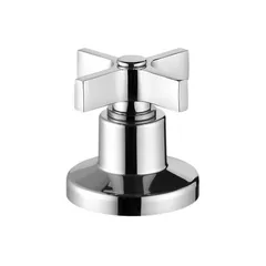 Acabamento para Registro Club 3/4" 1/2" Cromado