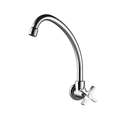 Torneira de Parede para Cozinha Club C47 1168 Bica Alta Cromado