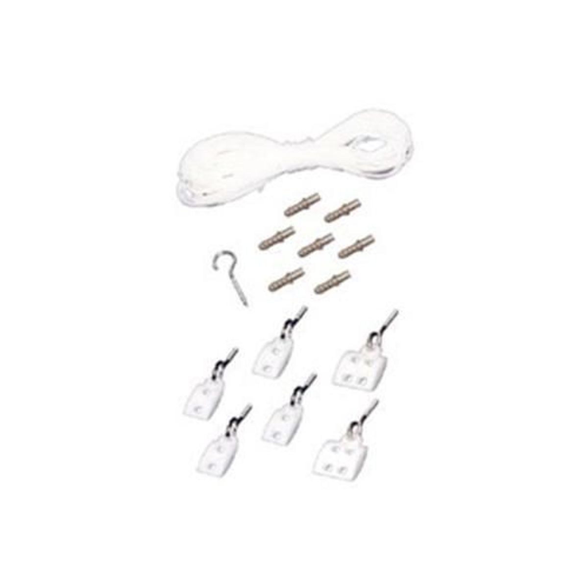 Kit para Varal de Teto 7010 Branco, marca Max Eberhardt - Foto 2