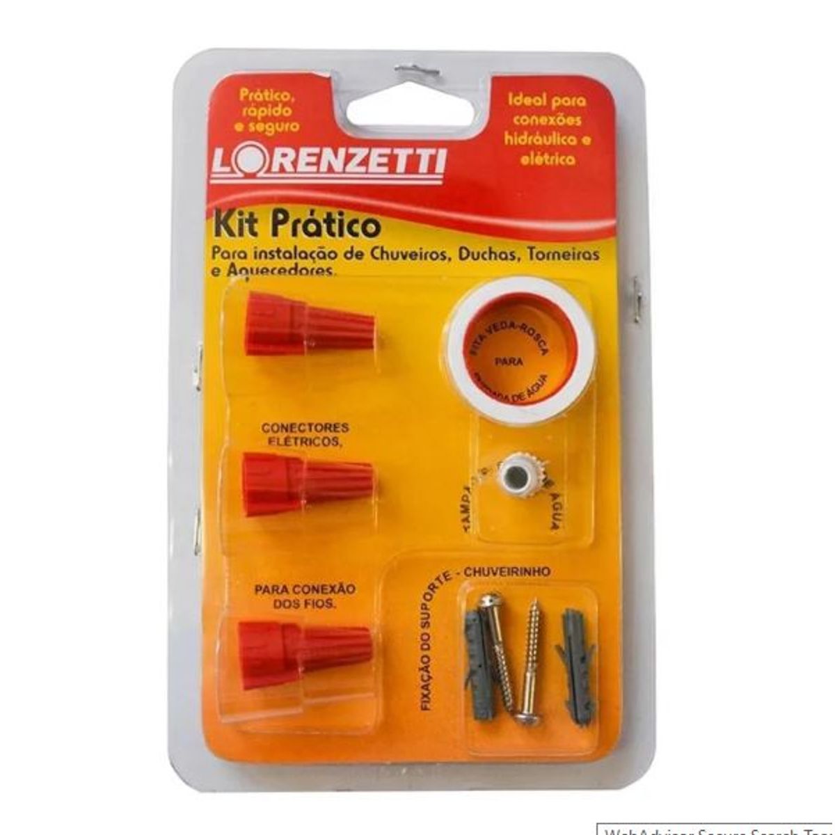 Kit Prático Para Instalação, marca Lorenzetti - Foto Principal