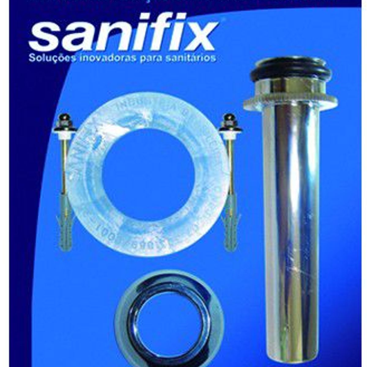 Kit Anel / Parafuso / Tubo De Ligação, marca Sanifix - Foto Principal