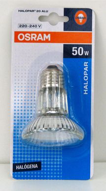 Lmpada Halgena Halopar E27 Luz Amarela PAR20 2899 50W 2800K 220V