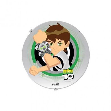 Plafon Infantil Ben10 Redondo 60w Bivolt Colorido