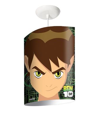 Pendente Infantil Oval Ben10 40w Bivolt Colorido