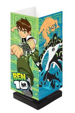 Abajur Quadrado Ben10, Colorido