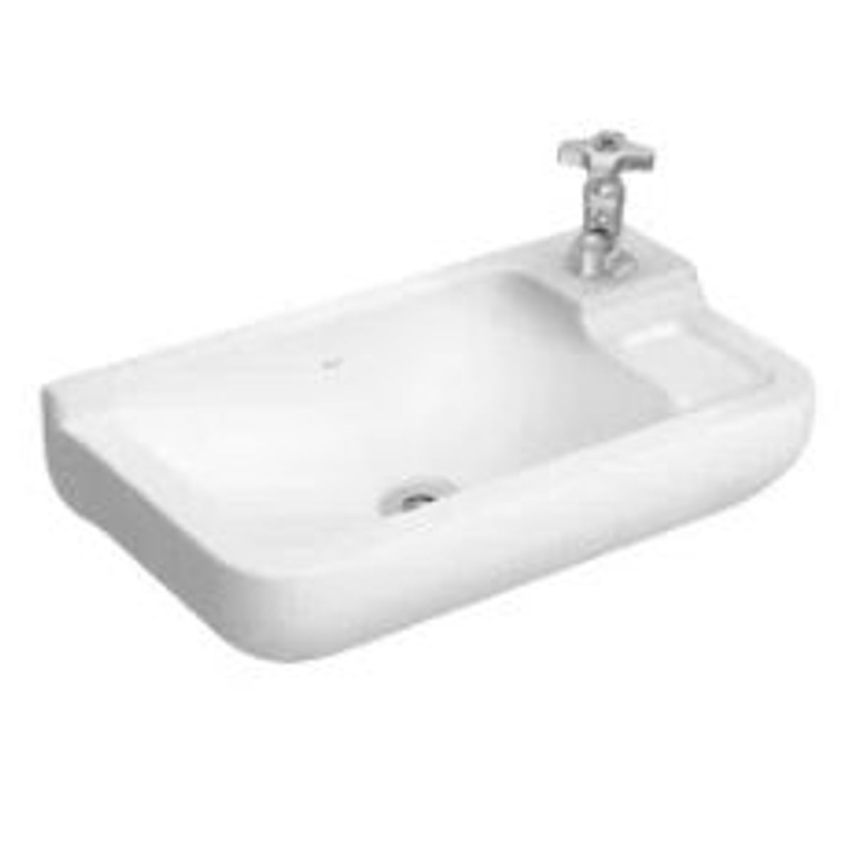 Lavatório Retangular Izy 43x23,5cm Branco, marca Deca - Foto Principal