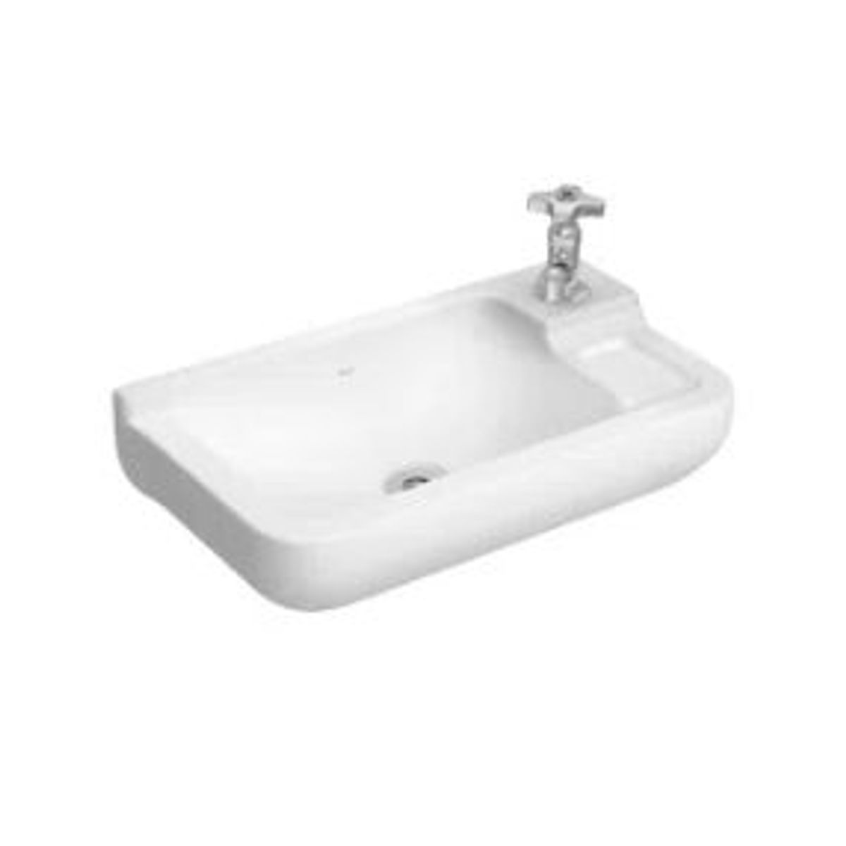 Lavatório Retangular Izy 43x23,5cm Branco, marca Deca - Foto Principal