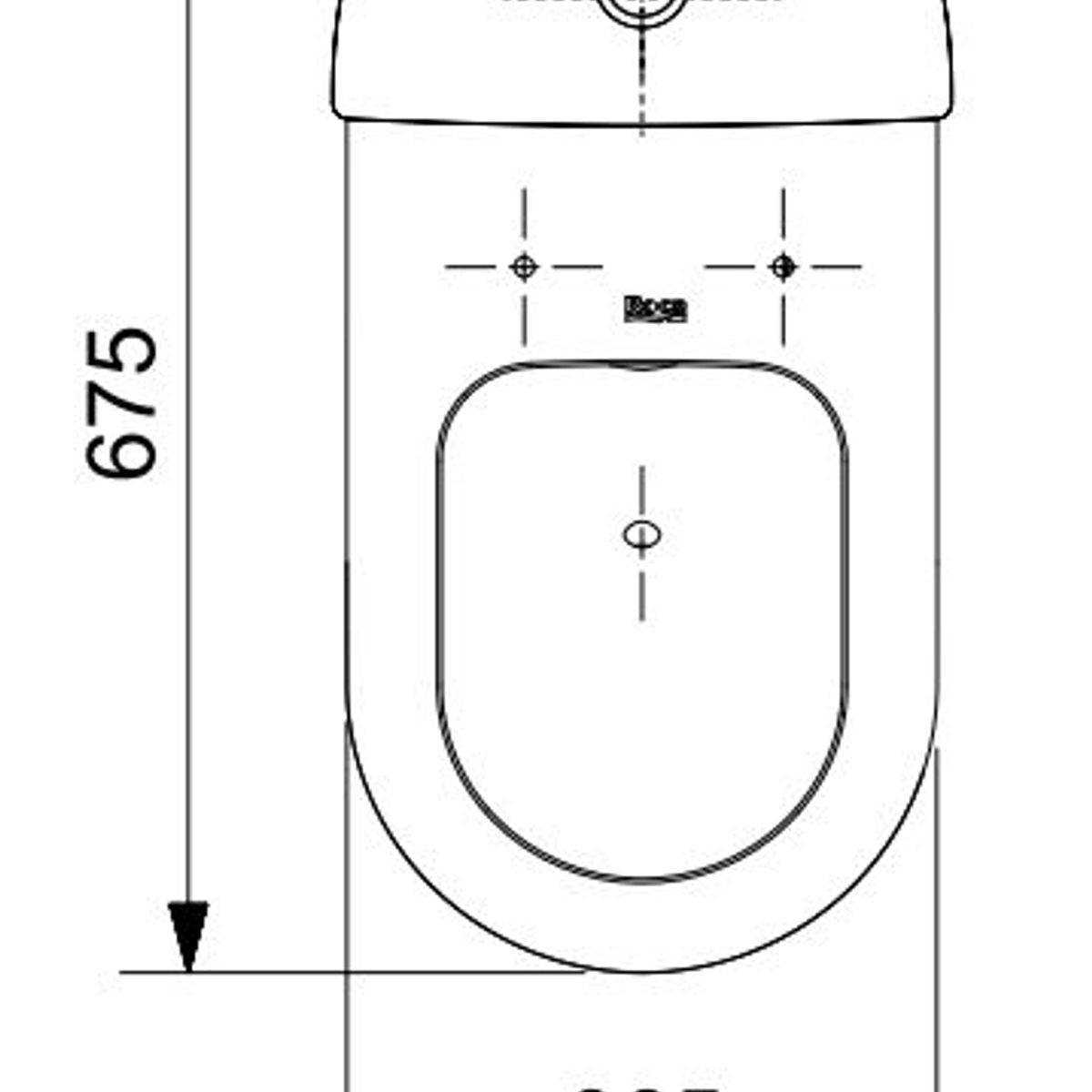 Caixa Acoplada para Vaso Sanitário com Acionamento Duplo Nexo Branco 3L e 6L Roca, marca Roca - Foto 2