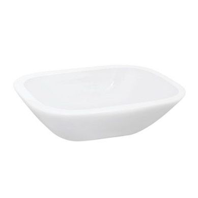 Cuba de Apoio Retangular 35x47cm Branco