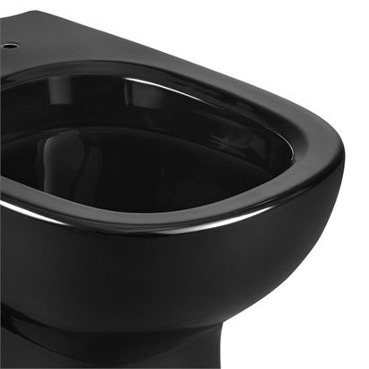 Bacia para Caixa Acoplada Etna Preta 6L Icasa, marca Icasa - Foto 2
