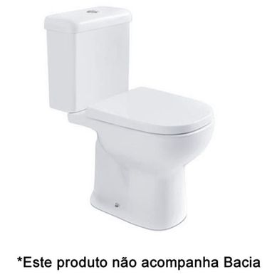Caixa Acoplada para Vaso Sanitrio com Mecanismo Etna Branca 3L e 6L Icasa