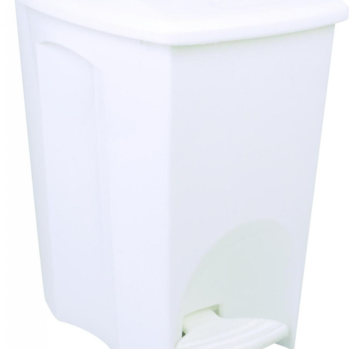 Lixeira com Pedal 15 Litros Ecoblack 2273 Branco, marca Plasútil - Foto Principal