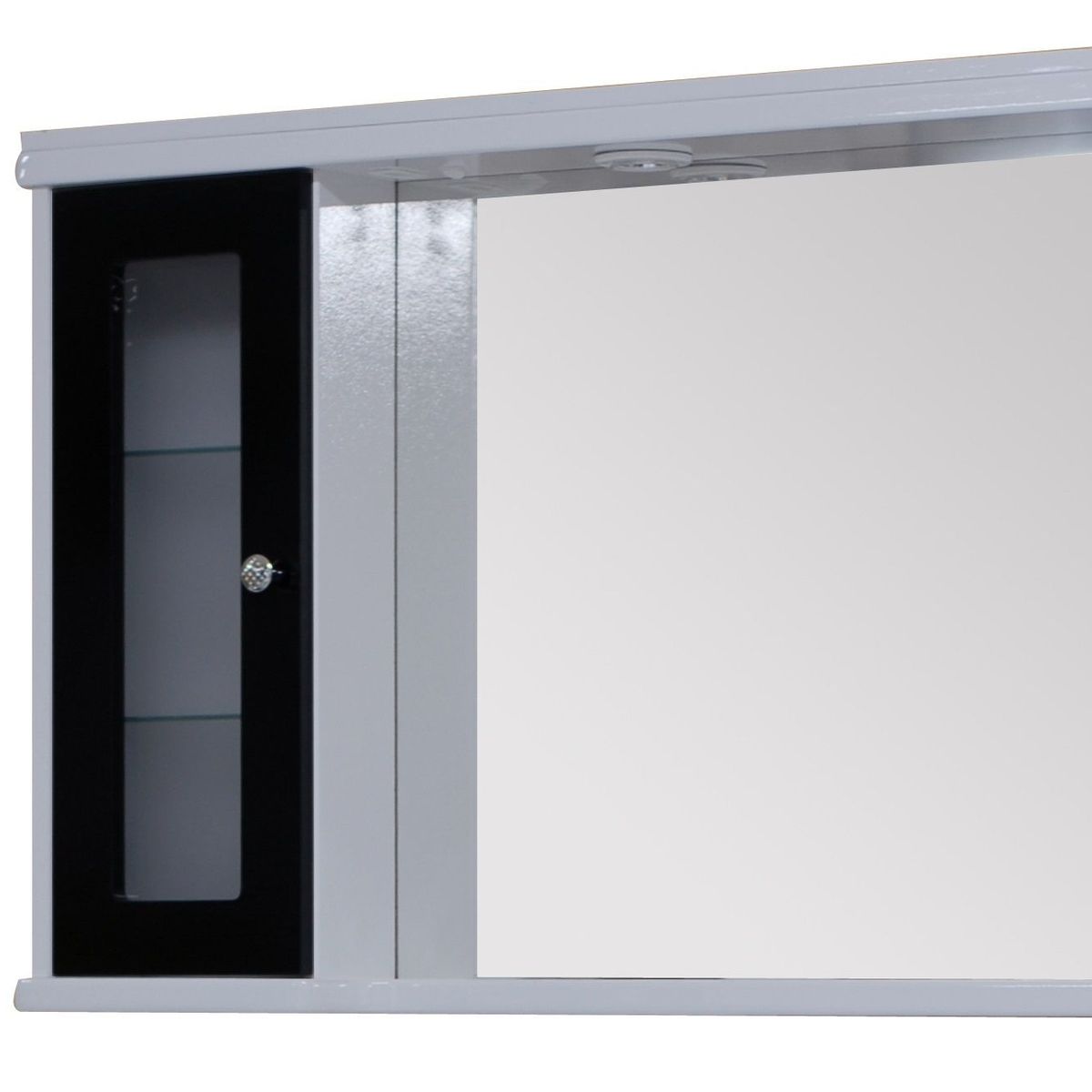 Armário Central Havana 102cm Branco e Preto Bonatto, marca Bonatto - Foto Principal