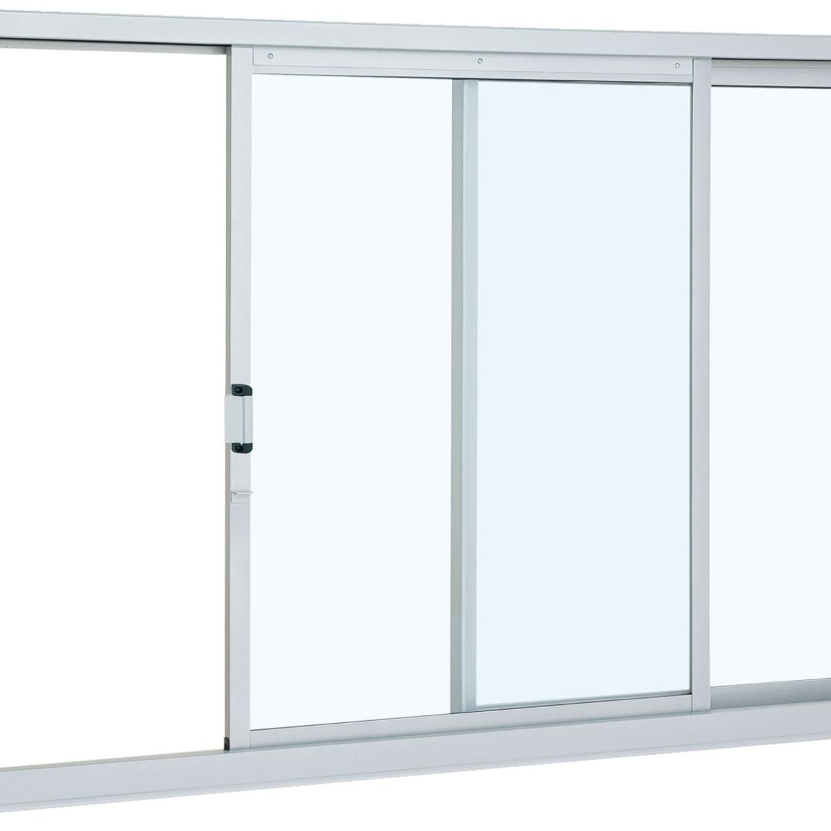 Janela de Correr Aço 2 Folhas Direita 100x150x12cm Pratika, marca Sasazaki - Foto Principal