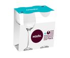 Jogo de Taça Fiore Grande 4 peças 515ml Transparente Nadir