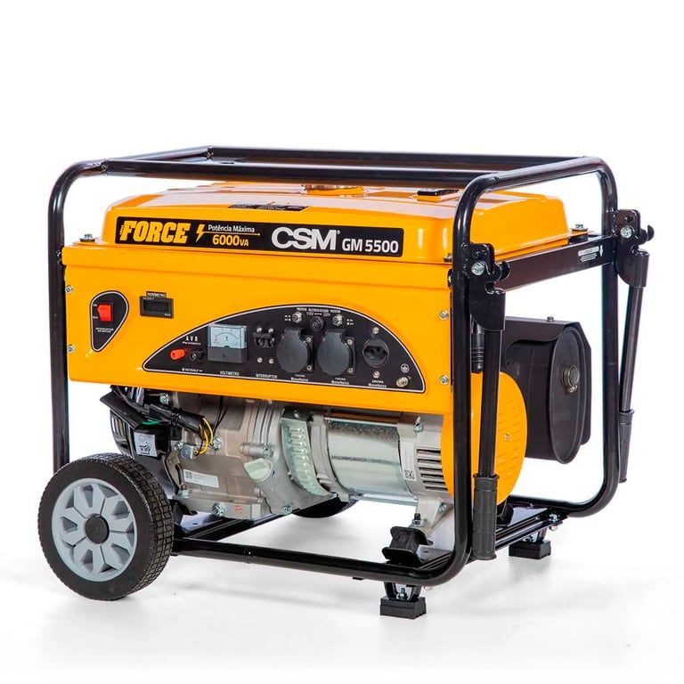 Gerador Portátil Gasolina Gm 5500 Bivolt Csm - Sodimac.com.br