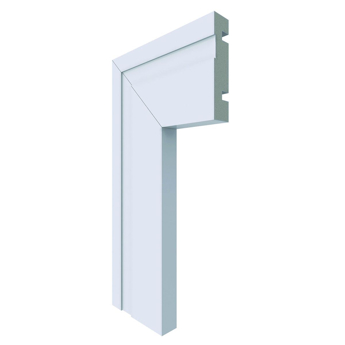 Rodape 456 Com 1 Pc Bco 240X7X1,6Cm, marca Santa Luzia - Foto Principal