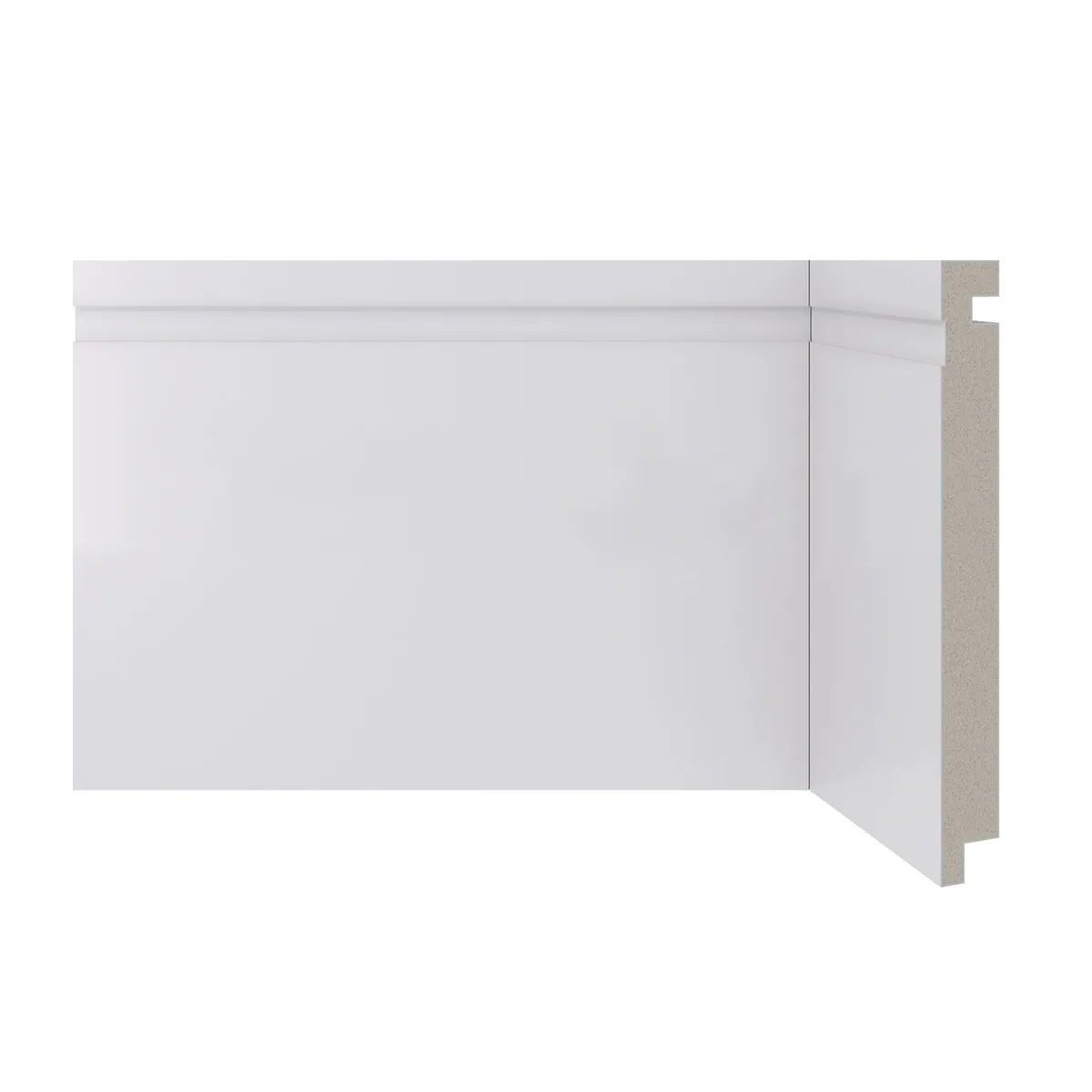 Rodape 480 Com 1 Pc Bco 240X15X1,6Cm, marca Santa Luzia - Foto Principal