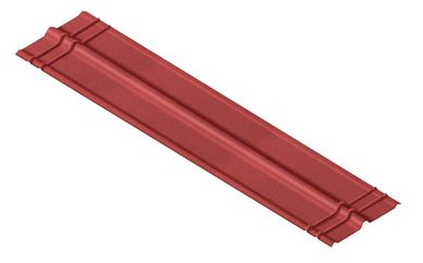 Cumeeira Betuminosa Vermelho 200cmx48cmx3mm Vermelho