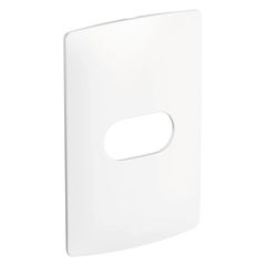 Placa 1 Posto Separado 663210 Nereya, Branco,  4x2cm