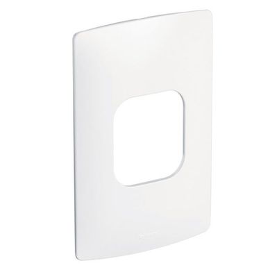 Placa 2 Postos Juntos Sal 663230 Nereya, Branco, 4x2cm